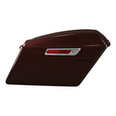 HR3 Midnight Crimson Hard Saddlebags (Regular) For 14-23 Harley Touring